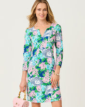 Load image into Gallery viewer, UPF 50+ Nadine ChillyLilly Dress - Starlight Navy Lydia The Lion
