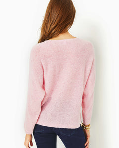 Soleen Sweater - Pink Blossom Metallic
