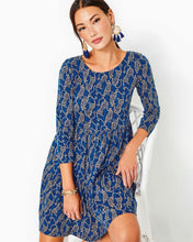 Load image into Gallery viewer, Geanna Swing Dress - Low Tide Navy Easy To Spot
