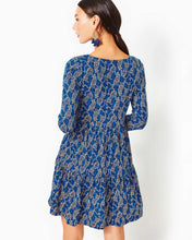 Load image into Gallery viewer, Geanna Swing Dress - Low Tide Navy Easy To Spot
