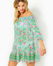 Load image into Gallery viewer, Maribeth Cover-Up - Botanical Green Just Wing It Engineered Coverup
