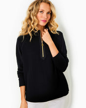 Load image into Gallery viewer, Luxletic Ashlee Half-Zip Pullover - Noir
