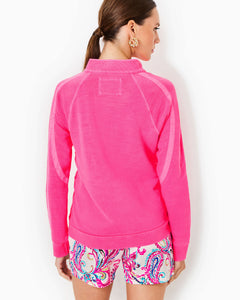 Luxletic Ashlee Half-Zip Pullover - Passion Fruit Pink