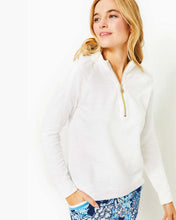 Load image into Gallery viewer, Ashlee Half-Zip Pullover - Resort White
