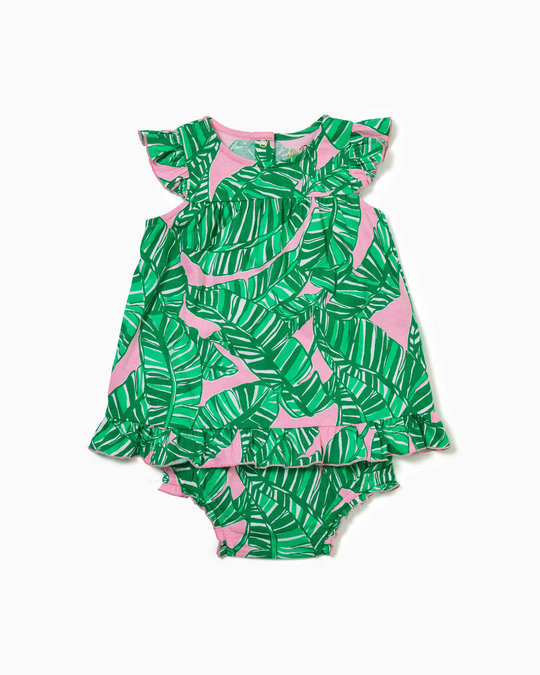 Cecily Infant Dress - Conch Shell Pink Lets Go Bananas