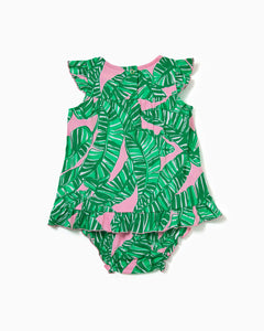 Cecily Infant Dress - Conch Shell Pink Lets Go Bananas