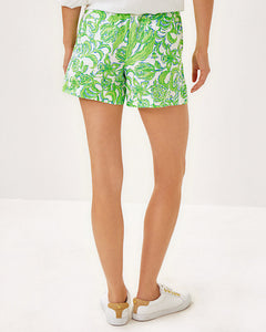 4" Lilo Linen Short - Resort White Daffodil Hill