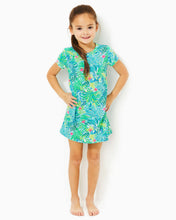 Load image into Gallery viewer, Girls Mini Cody Cotton Dress - Multi Via Parigi
