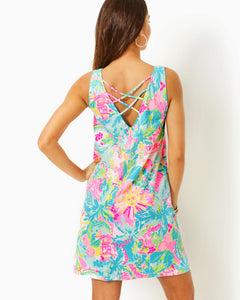 Kristen Swing Dress - Multi Sunshine State Of Mind