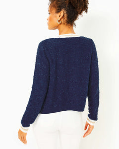 Nalayna Cardigan - Low Tide Navy