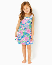 Load image into Gallery viewer, Girls Little Lilly Knit Shift Dress - Multi Spring In Your Step
