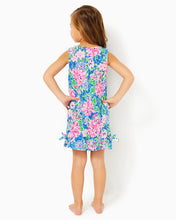 Load image into Gallery viewer, Girls Little Lilly Knit Shift Dress - Multi Spring In Your Step
