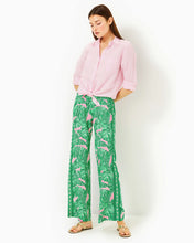 Load image into Gallery viewer, 32&quot; Bal Harbour Palazzo Pant - Conch Shell Pink Lets Go Bananas Engineered Pant
