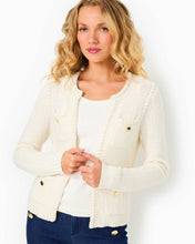 Load image into Gallery viewer, Kenton Cardigan - Coconut Metallic
