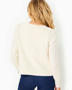 Kenton Cardigan - Coconut Metallic