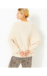 Arienza Sweater - Light Heathered Sand Bar