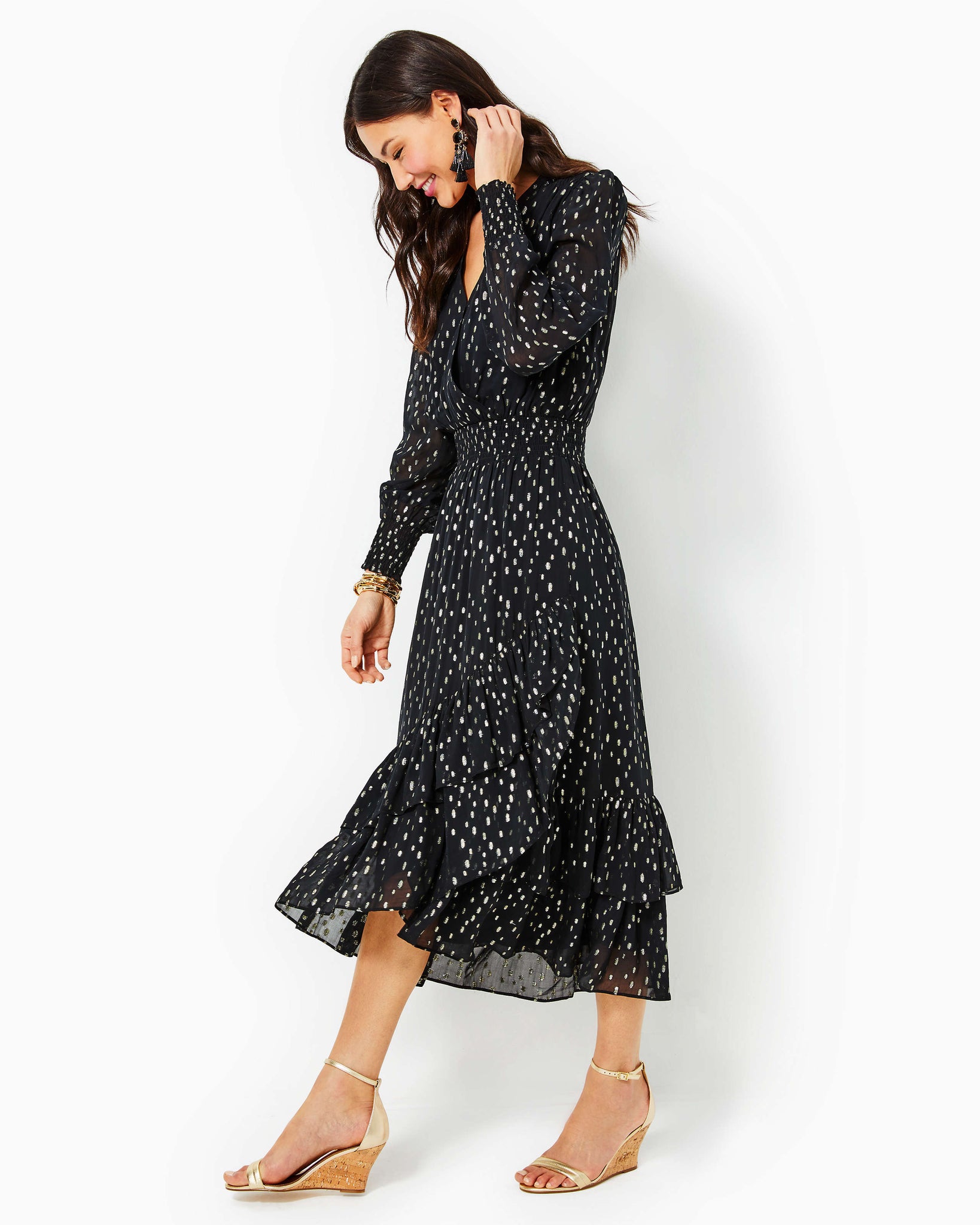 lilly pulitzer cristiana midi dress Lilly Pulitzer Cristiana Stretch Midi Dress Gecko Green Brewsters Blooms 2 at Amazon Women's Clothing store