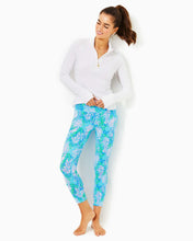 Load image into Gallery viewer, UPF 50+ Luxletic 24&quot; Weekender High Rise Midi Legging - Las Olas Aqua Strong Current Sea
