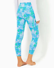 Load image into Gallery viewer, UPF 50+ Luxletic 24&quot; Weekender High Rise Midi Legging - Las Olas Aqua Strong Current Sea
