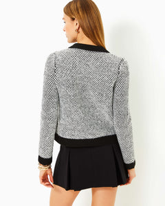 Cormac Sweater Set - Black Safari Tweed