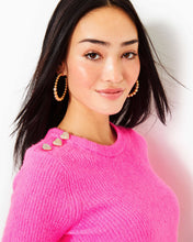 Load image into Gallery viewer, Morgen Sweater - Heathered Cerise Pink
