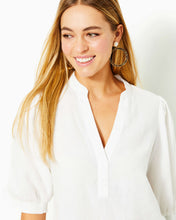 Load image into Gallery viewer, Mialeigh Linen Top - Resort White
