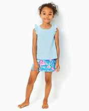 Load image into Gallery viewer, Luxletic Girls Mini Braxton Tank - Hydra Blue
