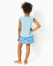 Load image into Gallery viewer, Luxletic Girls Mini Braxton Tank - Hydra Blue
