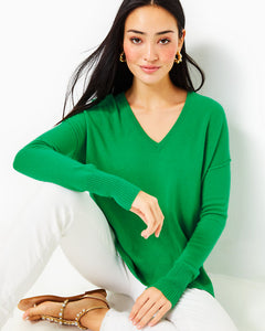 Bedford Cashmere Sweater - Kelly Green