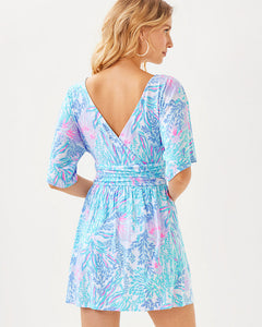 Parigi Boat Neck Romper - Multi Via Del Mar