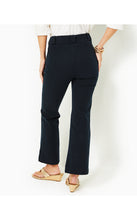 Load image into Gallery viewer, 27&quot; Parrish Bi-Stretch Crop Flare Pant - Noir
