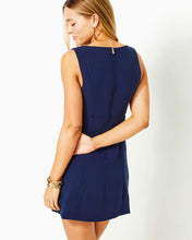 Load image into Gallery viewer, Trini Viscose Shift Dress - True Navy
