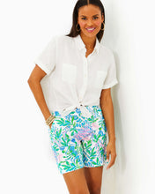 Load image into Gallery viewer, 7&quot; Aldora Linen Short - Resort White Just A Pinch
