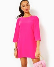 Load image into Gallery viewer, Annwyn Long Sleeve Romper - Pink Palms
