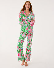 Load image into Gallery viewer, 30.5" Pajama Knit Pant - Multi Glowing Gardens
