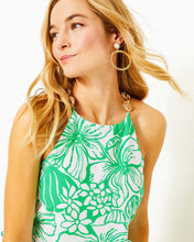 Load image into Gallery viewer, Pearl Shift Romper - Spearmint Oversized Kiss My Tulips
