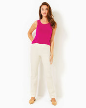 Load image into Gallery viewer, 32&quot; Declynn High Rise Straight Leg Pant - Creme Brulee
