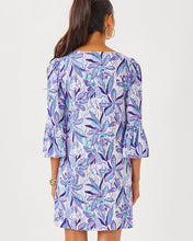 Load image into Gallery viewer, Danika Tunic Dress - Tropicalia Purple Elephant In The Bloom

