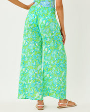 Load image into Gallery viewer, 30" Enzo Cotton Cover-Up Pant - Day Dream Blue Throw Me A Line
