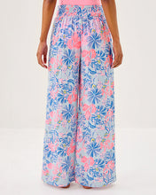Load image into Gallery viewer, 30&quot; Enzo Cotton Cover-Up Pant - Multi Elephant Splash
