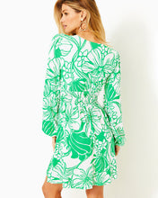 Load image into Gallery viewer, Calla Long Sleeve V-Neck Dress - Spearmint Oversized Kiss My Tulips
