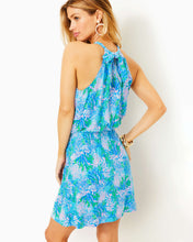 Load image into Gallery viewer, Shirelle Skirted Romper - Las Olas Aqua Strong Current Sea
