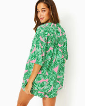 Load image into Gallery viewer, Franki Cover-Up Shirt - Conch Shell Pink Lets Go Bananas
