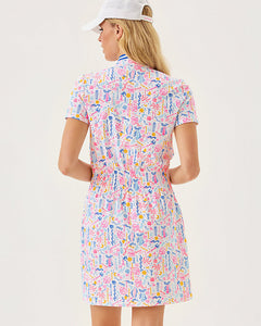 UPF 50+ Luxletic Love Active Dress - Multi Summer Serenade