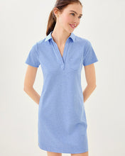 Load image into Gallery viewer, UPF 50+ Dune Dress - Heathered Jacaranda Blue
