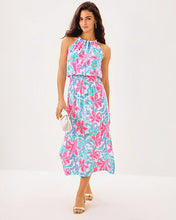 Load image into Gallery viewer, Gracelyn Halter Midi Dress - Multi Beachside Haven
