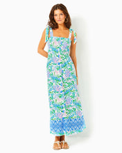 Load image into Gallery viewer, Kailua Smocked Maxi Dress - Resort White Just A Pinch Engineered Knit Dress
