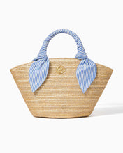 Load image into Gallery viewer, Malia Mini Straw Bag - Gold Metallic
