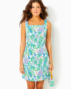 The Lilly Shift Dress - Resort White Just A Pinch