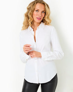 The Lilly Shirt - Resort White